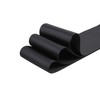 (Grosgrain-030-Black) - IDECOR 7.6cm Wide Solid Grosgrain Ribbon 5 Yards