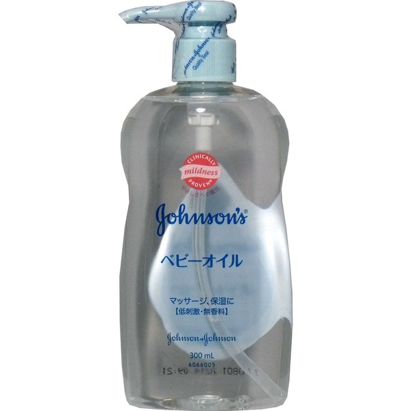 Johnson Baby Oil Unscented 10.1 fl oz (300 ml) x 5 Packs