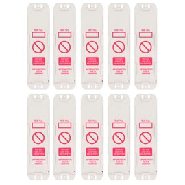 10Pcs Scafftag Holders Scaffolding Safety Inspection Tag Maintenance Repair Warning Tag