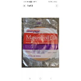 Venture Tape - Professional Copper Foil 1/4" Wide x 36 Yards Stained Glass