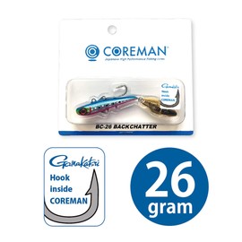 COREMAN(コアマン) ルアー BC-26バックチャター #006グリーンチャートイワシ