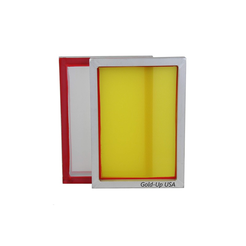 Aluminum Screen Printing Screens, Size 10 x 14 Inch Pre-Stretched