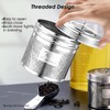 TEEMADE 2 Packs Extra Large Tea Filters for Loose Leaf