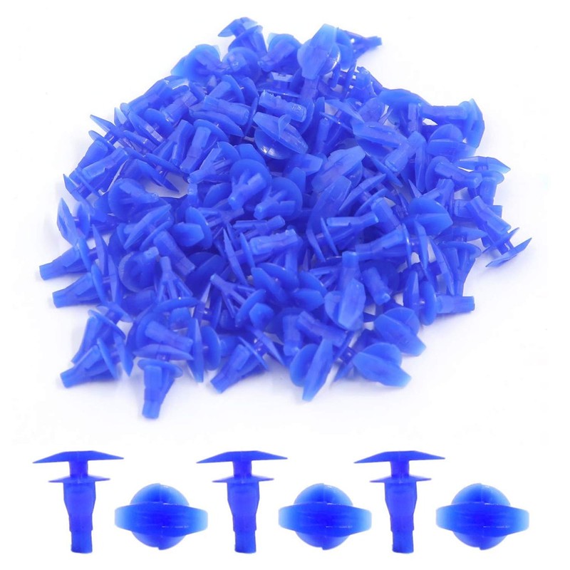 XMHF 100pcs Auto Parts Weatherstrip Retainer Clips for Nissan Altima
