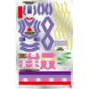 Cardboard Senki LBX Sticker 4 for LBX The Emperor & LBX Kunoichi