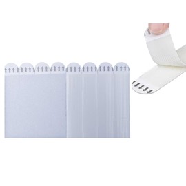 12 Pairs Picture Hanging Strips, Pictures Strips, Photo Frame Hanging Strip, Heavy Duty Wall Hanger Strips for Pictures Posters (16 * 29mm/0.6 * 1.1inch)