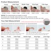 TENPAL Glitter Cat Eye Press On Nails 10 Pcs with