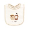 Touched by Nature Unisex Baby Organic Cotton Bibs, Better Together,