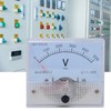 Telituny Voltmeter, 0-500V Professional AC Pointer Multimeter Voltmeter 2.5 Accuracy