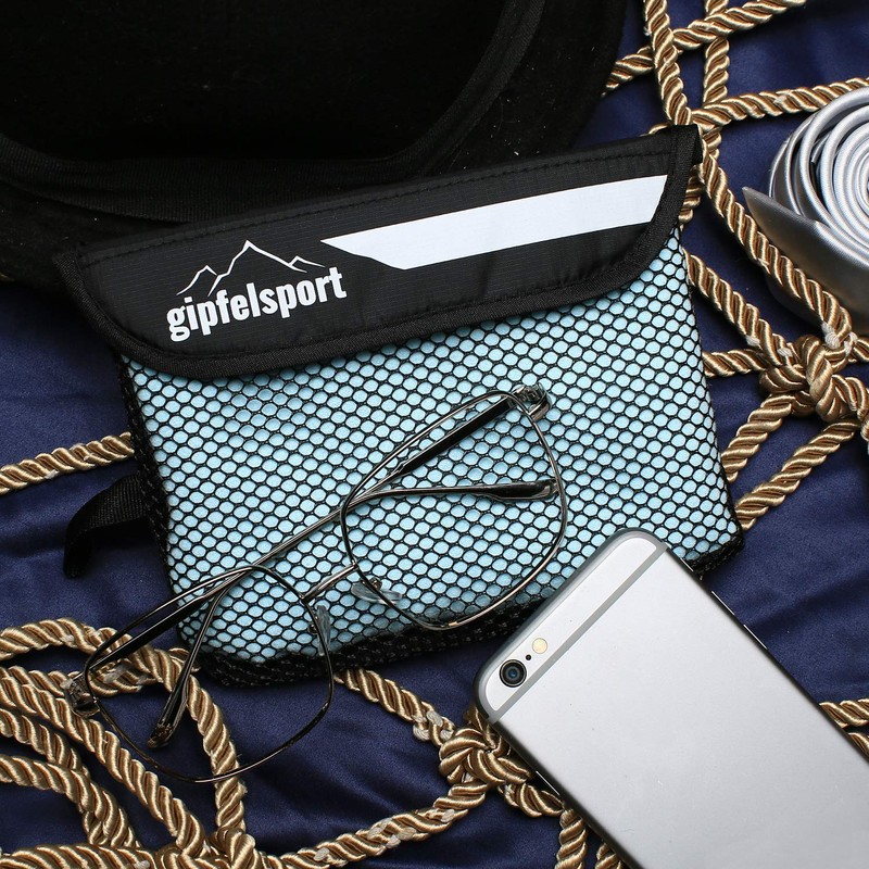 gipfelsport Microfibre Towel Set2 1x S(80x40cm) & 1x XL(180x80cm) Light