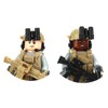 Battle Brick 1.6 Inches Tall US Army Rangers Custom Minifigures|