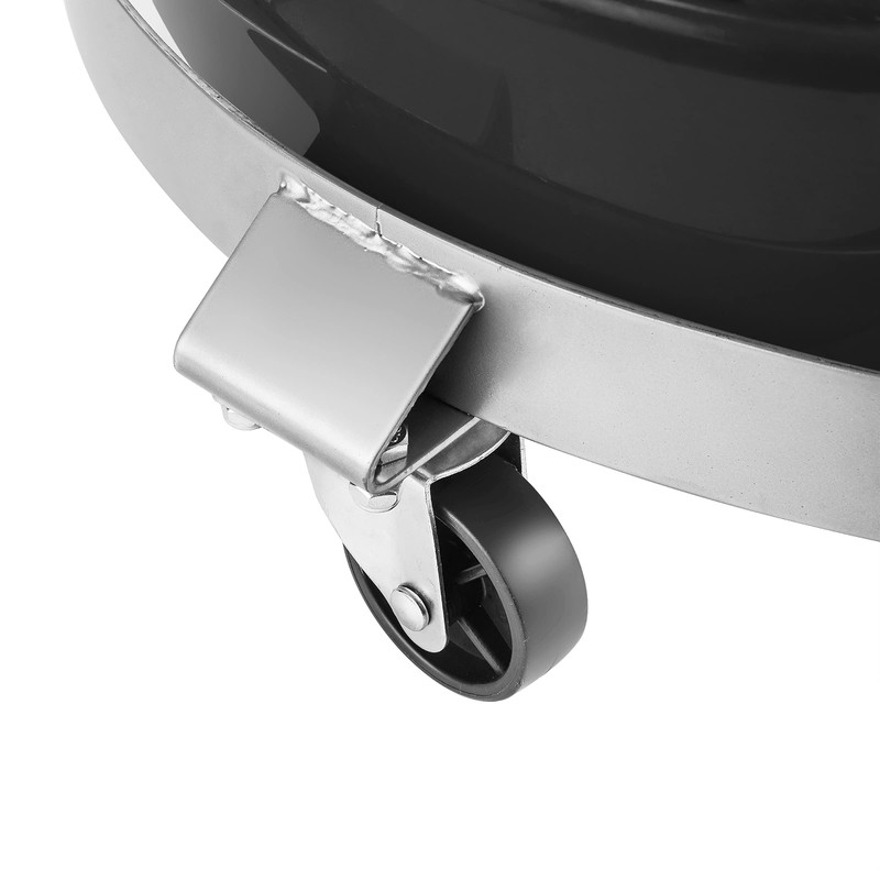 55-Gallon Drum Dolly - Heavy-Duty Steel Dolly with Cross Braces