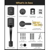 Mensarix Front Door Handle and Deadbolt Set for Right &