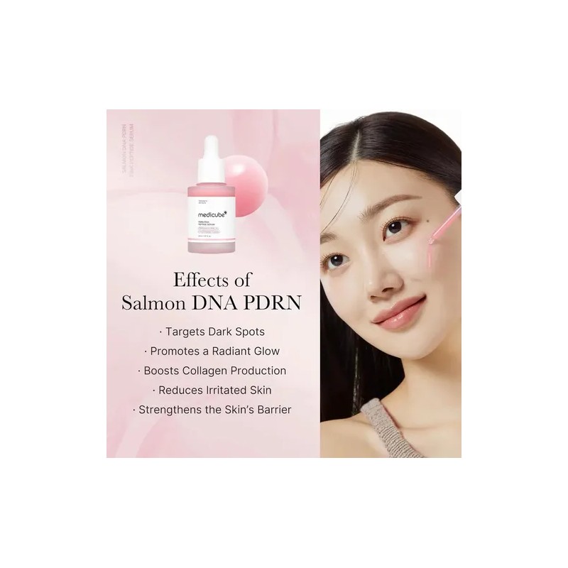 Medicube Pdrn Serum De Peptido Rosa Glow Peptido, Niacinamid