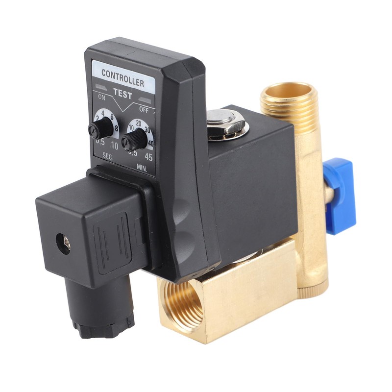 G1/2 DN15 Automatic Electronic Timed Drain Valve for Air Compressor