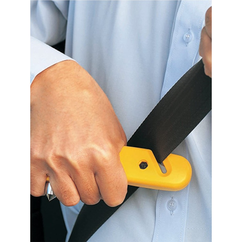 Kakusee DASH II Emergency Escape Hammer, Yellow, 3.1 x 0.8