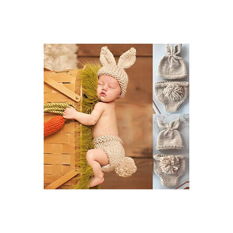 Newborn Baby Photography Props Infant Boy Girl Knitted Photo Outfits