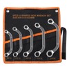 LEONTOOL Metric Half Moon Wrench Set with Double 12-Point Box