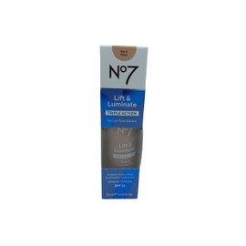 No7 Lift & Luminate TRIPLE ACTION Serum Foundation 30ml SPF15 - Warm Beige