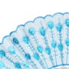 QIRMIZI 30 PACK Fabric Folding Handheld Fans, Perfect for Weddings,