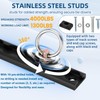 4ft 2pcs Aluminum L-Track Rail,48" L Track Rails Tie Down