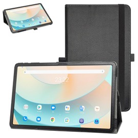 MAMA MOUTH for TCL TAB 10 Gen 2 Case,TECLAST T40Air Case,PU Leather Folio 2-Folding Stand Cover for TCL TAB 10 Gen 2 /TECLAST T40Air 10.4" Tablets,Black