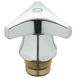 Grohe 11104000 Upper Part with Trecorn Handle 3/4 Inch Chrome With Blue Markings