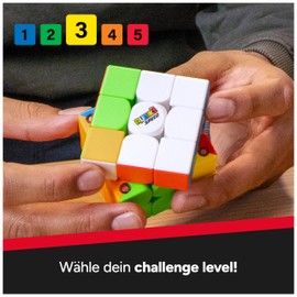 Rubik's Rubik's Cube, Speed Cube 3x3, das Original, Ultra-leichtgängiger Zauberwürfel, hochwertige Verabeitung, für Einsteiger und Profis, ab 8 Jahren