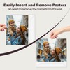 8 x 12 Acrylic Picture Frame, Horizontal/Vertical Clear Photo Frame