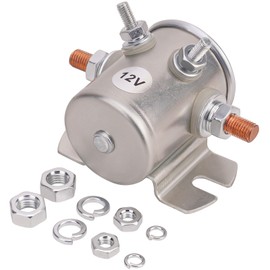 Max 300A Continuous Duty Solenoid Relay 12V for Golf Carts Winch Marine in Rush Replaces - 70-111224 3635820 1114208 1114218 1114223 1114534 1114547
