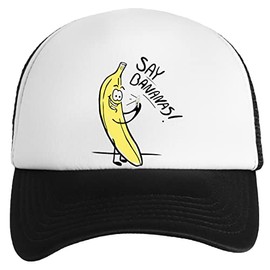 Gunmant Say Bananas for Selfie Jungen Mädchen Baseball Classic Kappe Unisex Einstellbarer Snapback Kids Boys Girls Cap