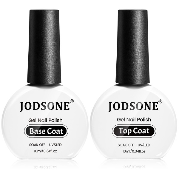JODSONE JODSONE 2 Bottles 10ml Of Top Coat Base Coat