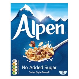 Alpen Muesli Cereal, No Sugar Added, 14 Ounce (Pack of 2)