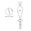 Labasics 60ml Conical Pear Shaped Separating Funnel with PTFE Tap,