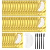 JCUGSBS Eye Pads for Eyelash Extension, 50 Pairs Eyelash Pads,