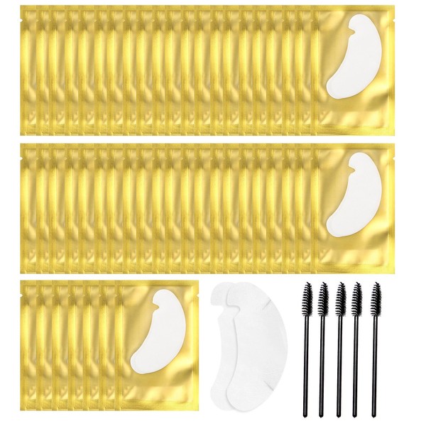 JCUGSBS Eye Pads for Eyelash Extension, 50 Pairs Eyelash Pads,