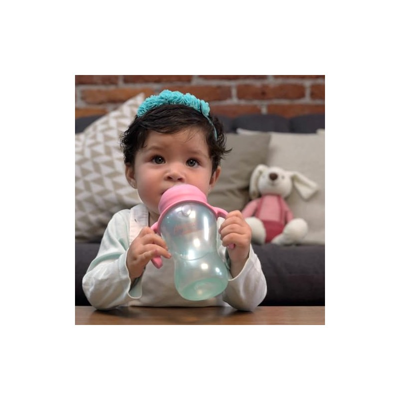 Evenflo Advanced, Set Tazas para Niña, Boquilla Suave, 5 Oz