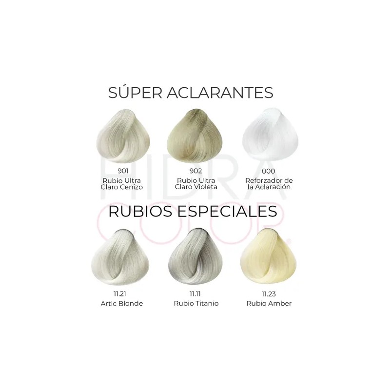 Tinte Para Cabello Hidracolor Naturales 90 Ml + Peróxido Tono