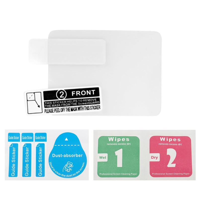 BAOFENG (3 Pack) Walkie Talkies Screen Protector Tempered Hydrogel Film