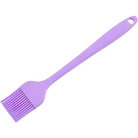 Cepillo para Untar de Silicona, Herramienta de Cocina Desmontable Resistente Al Calor para Hornear, Asar, Aceite de Cocina, Salsa de Mantequilla, Pavo (morado claro)