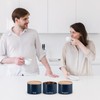 EHC Tea, Coffee, Sugar, Canister Set, Set of 3 Stackable