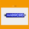 LED Car Sign Remote Control Programmable Advertising LED Sign Screen