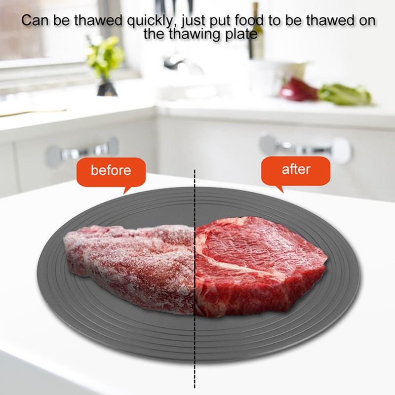 Defrosting Tray Food Thawing Plate Thermal Conductive Board Defroster for
