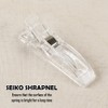 8PCS Transparent Blind Clips for Pleated Paper Shades,roman blind clips，