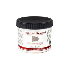 Hide Hair Removal 2 lb Powder by Advanced Tanning Solutions - One-Step Hair-Off Solution for Deer, Elk, Bison Hides - Prepares Buckskin for Taxidermy and Leathercraft