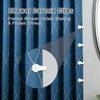 4 Pack Magnetic Silicone Shower Curtain Clips to Keep Liner