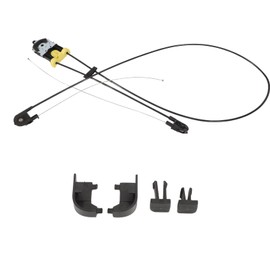 25980205 Rear Power Sliding Window Regulator Assembly Without Motor Fit for 2007-2013 Silverado 1500 2500HD 3500HD Sierra 1500 2500 HD 3500 HD