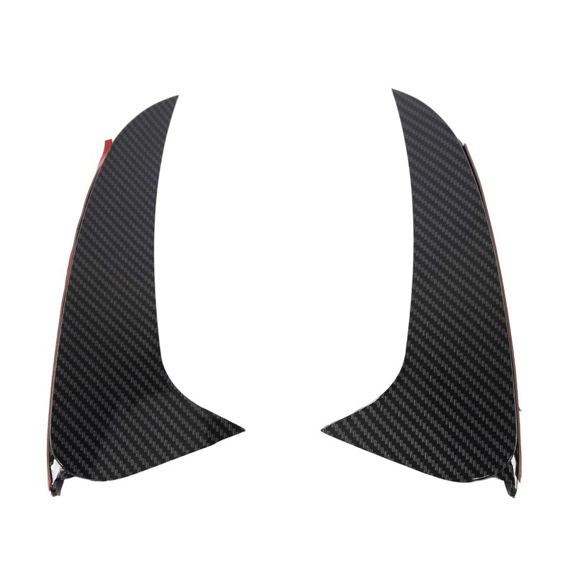 2 Pcs Rear Bumper Spoiler Air Vent Cover Lower Air