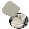 ATUOTPO Driver Side Perforated Replacement Bottom Microfiber Leather Seat Cover