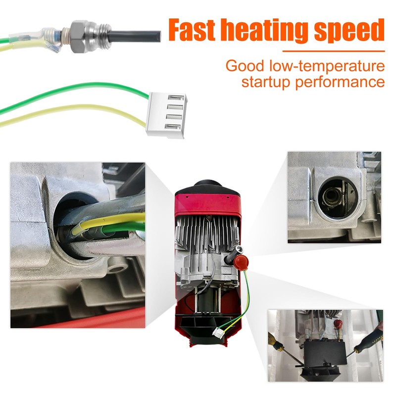 5PCS Glow Plug Repair Kit Air Diesel Heater Plug Service